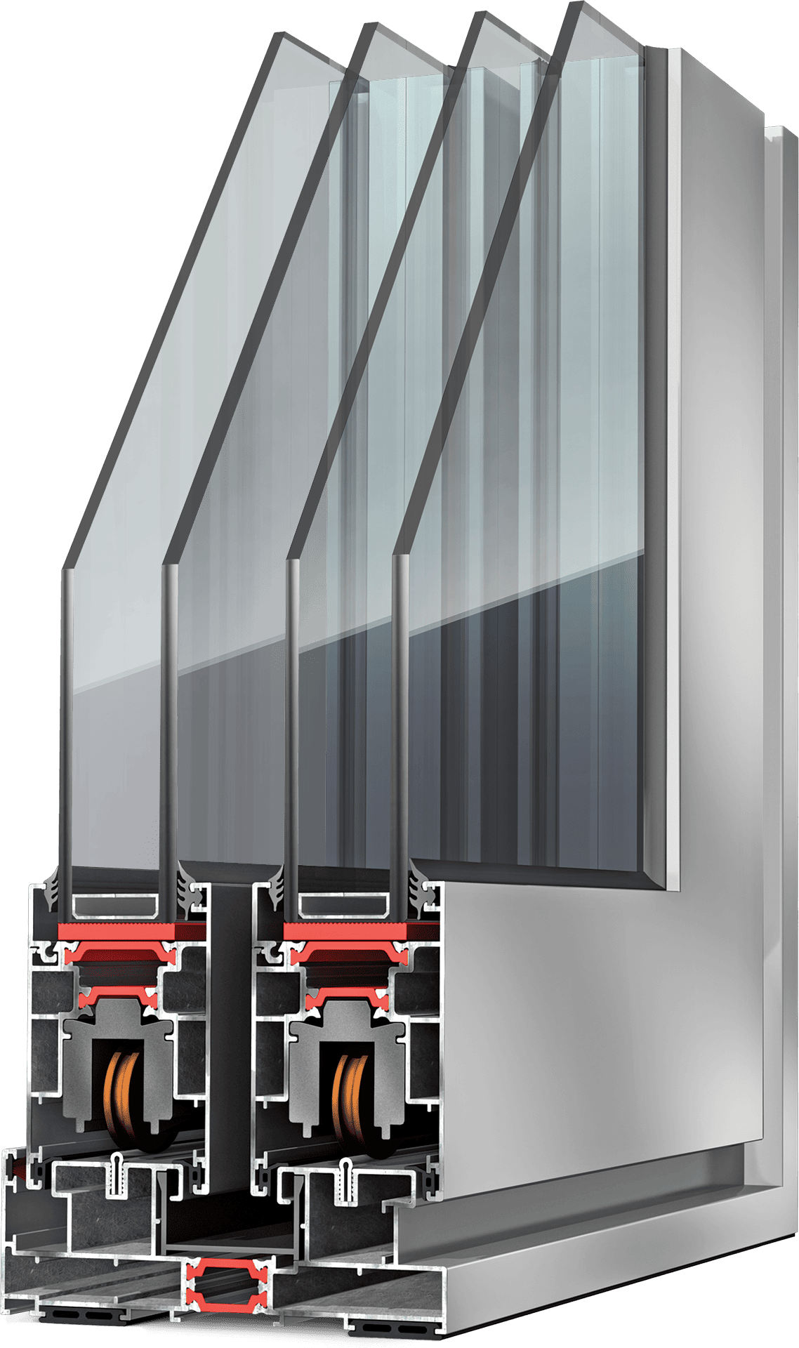 Κουφώματα Αλουμινίου Exalco Albio 235